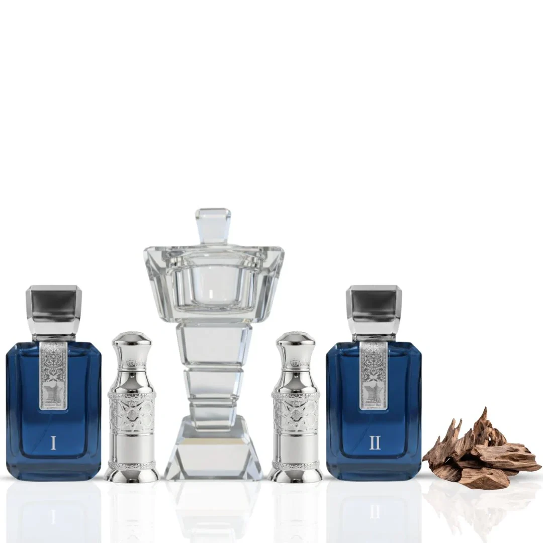 Al Arabiya Blue Collection 5 Piece Gift Set by Arabian Oud - Image 3