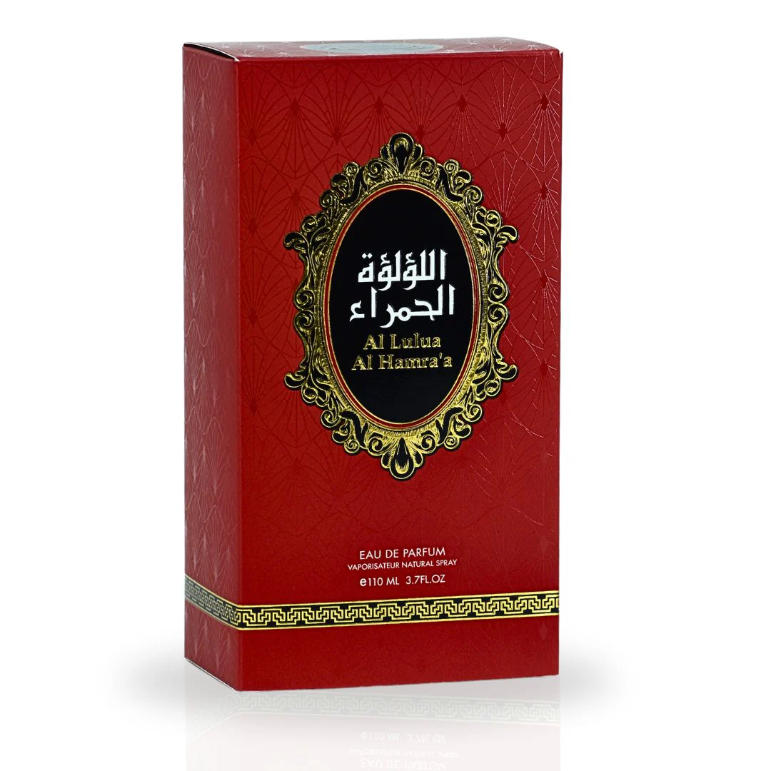 Al Lulua Al Hamra's EDP Spray 110ML (3.7 OZ) By RISALA | Long Lasting, Luxurious, Musky Floral Enchantment. - Image 3