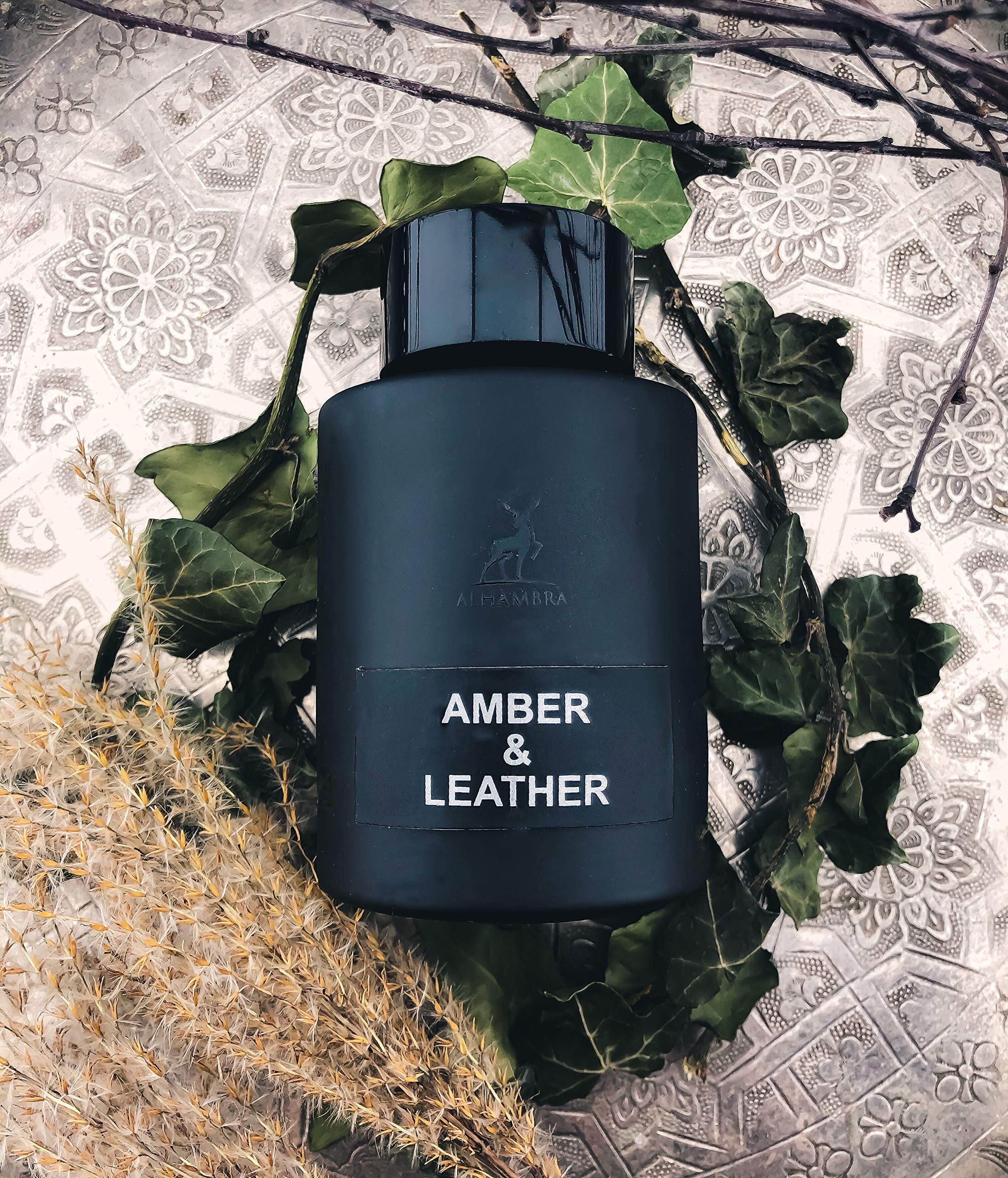 Amber & Leather For Men and  Women |EDP-100ML/3.4Oz| By Maison Alhambra - Image 2