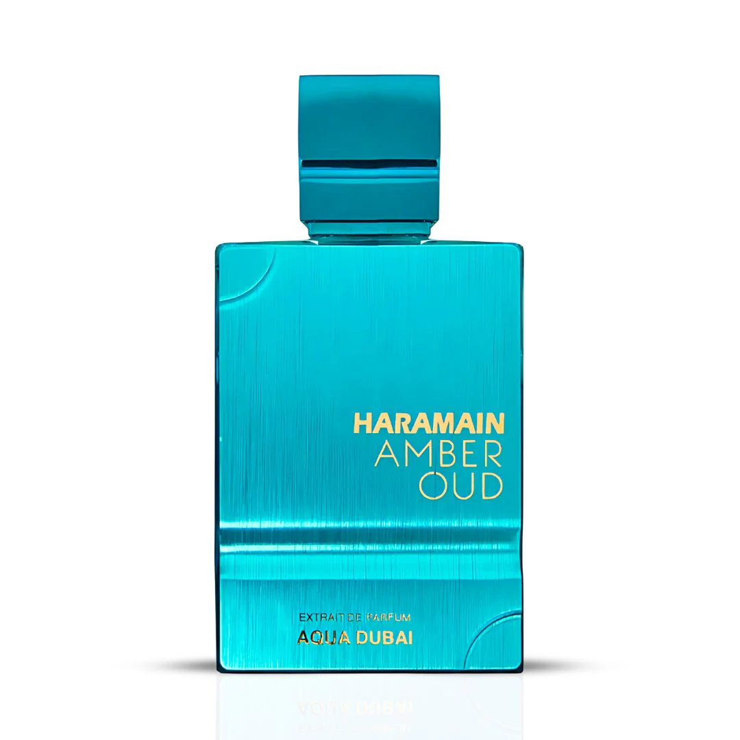 Amber Oud Aqua Dubai Extrait De Parfum Spray 75ML (2.5 OZ) By Al Haramain | A Fusion Of Bergamot, Fruits & Amber Grounded By Musk, Leaving A Exotic Trail. - Image 2