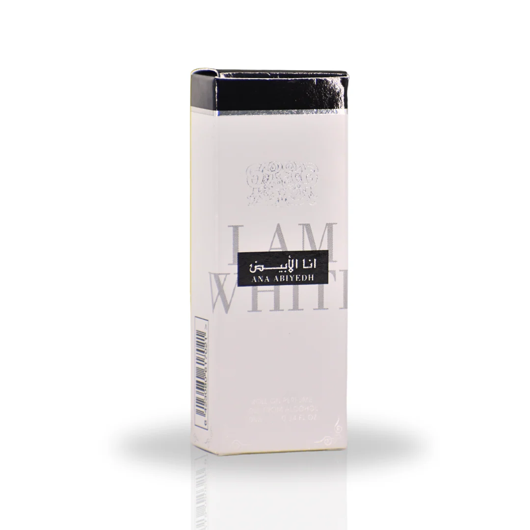 6PC Ana Abiyedh Roll-On Perfume Oil - CPO 10ML (0.34OZ) By Ard Al Zaafaran - Image 2