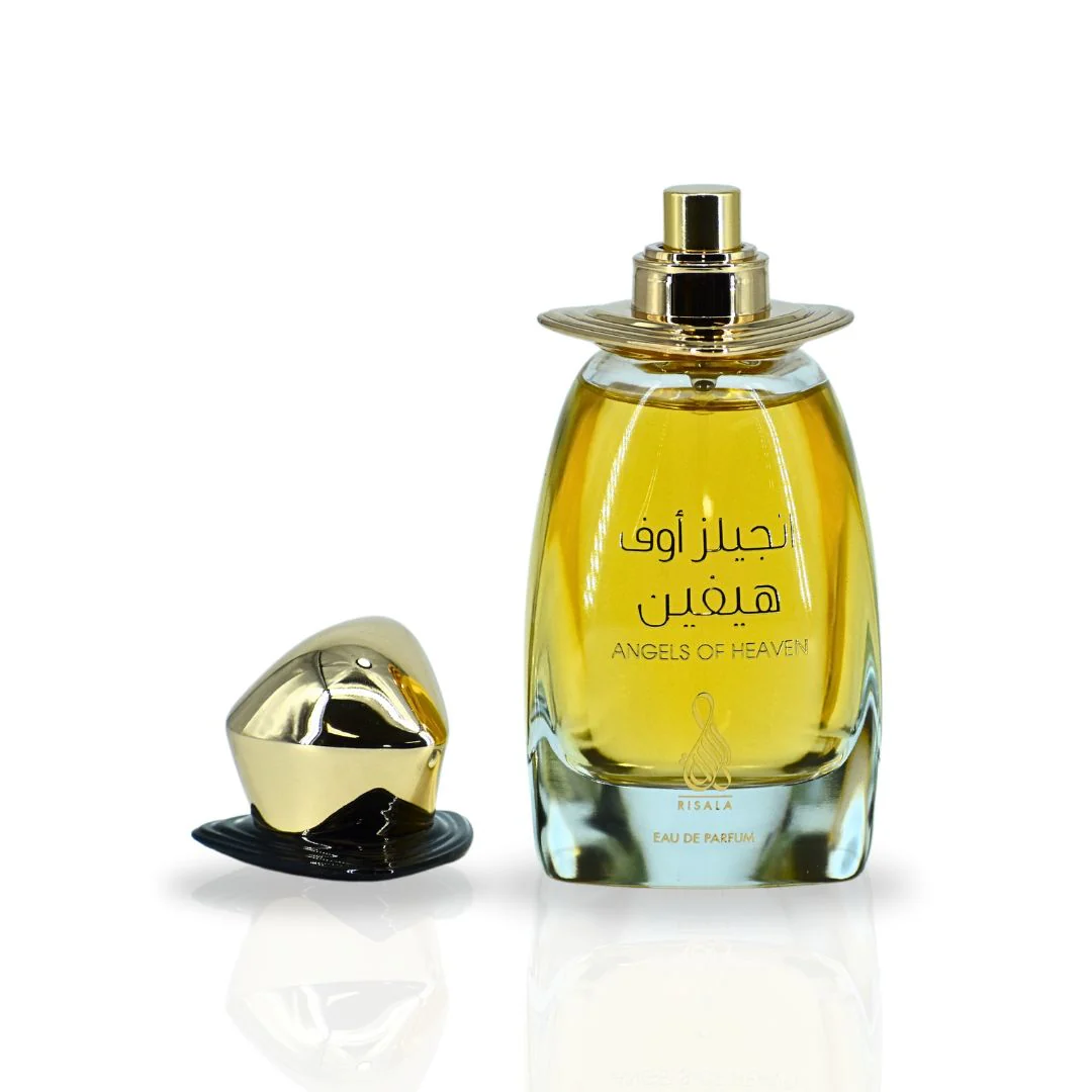 Angels Of Heaven EDP Spray 100ML (3.4 OZ) By RISALA | Immerse Yourself In The Opulent Blend Of Sweet & Spicy Scent. - Image 4
