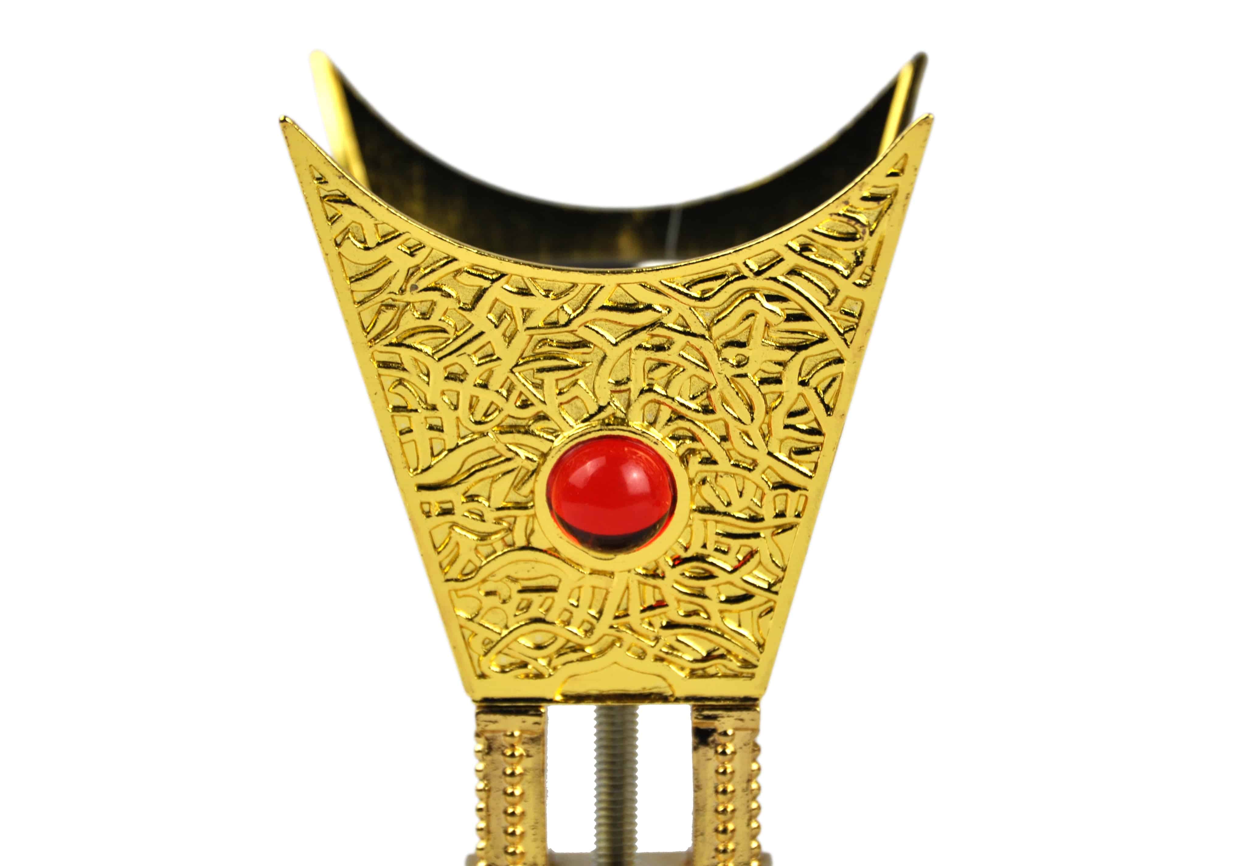 Arab Incense Bakhoor Burner - 5 inch Golden by Intense Oud - Image 2