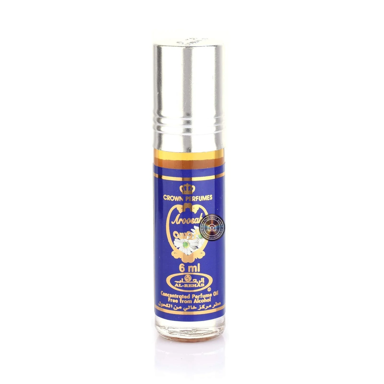 Aroosah- 6ml (.2oz) Roll-on Perfume Oil by Al-Rehab (Box of 6) - Image 3