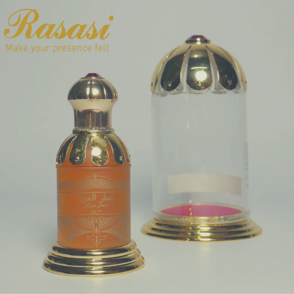 Attar Al Oudh Red Perfume Oil-20ml by Rasasi - Image 4
