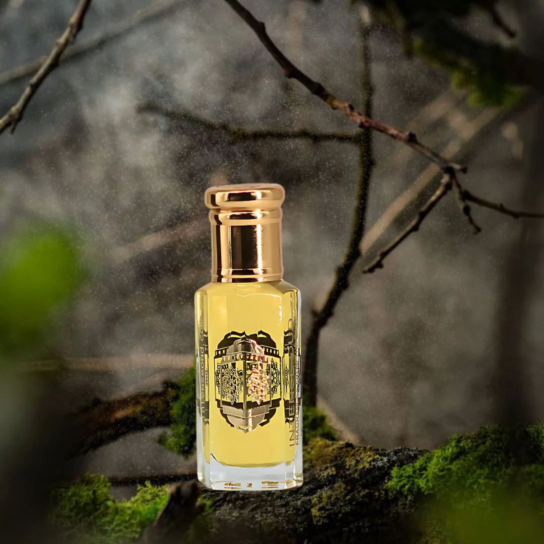 Attar Majmu Perfume Oil 12ML (0.40 OZ) With Black Gift Box By Intense Oud | Elegant Florals With Warm Amber, Creamy Sandalwood & Musk. - Image 8
