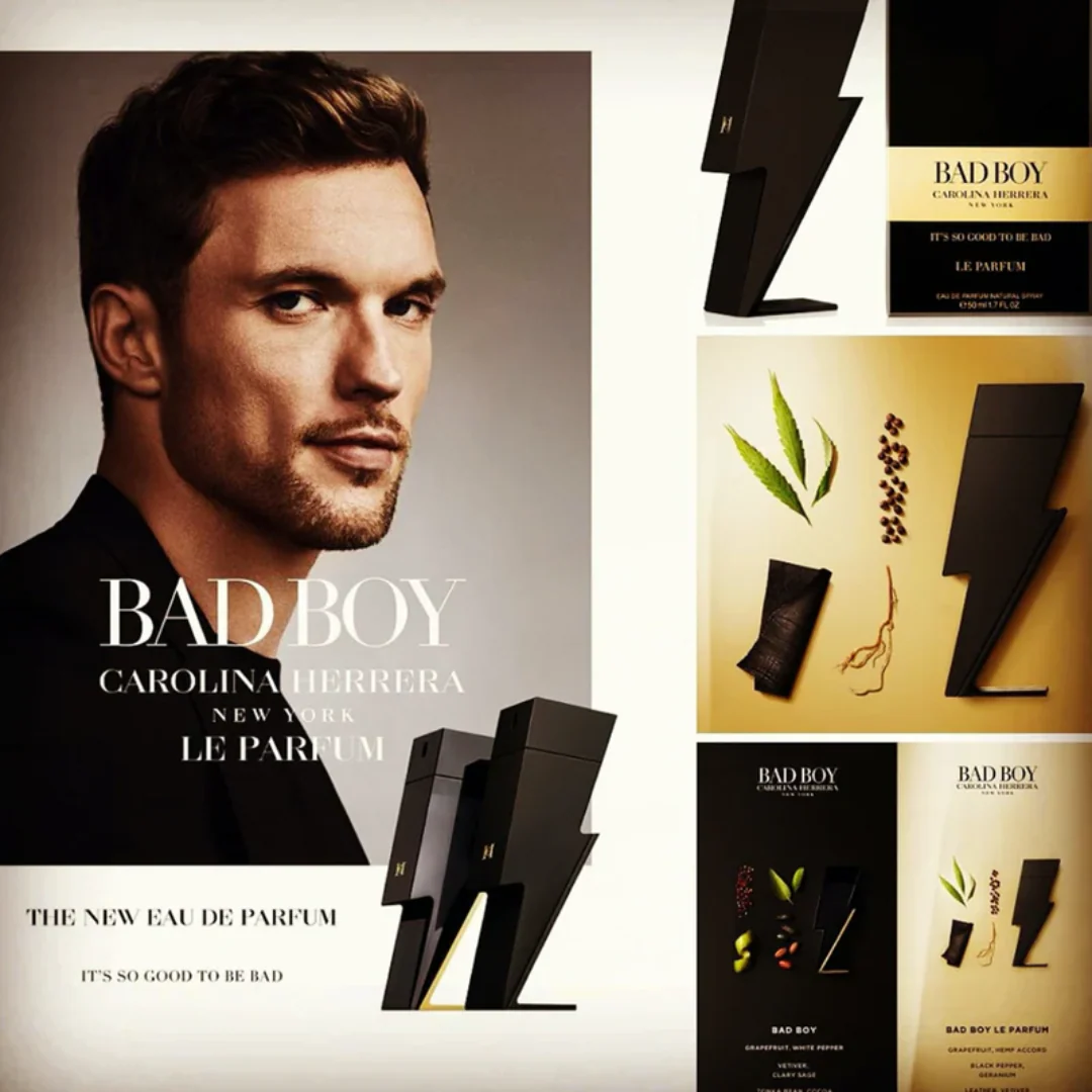 Bad Boy EDP- 100ML (3.4Oz) by Carolina Herrera - Image 3