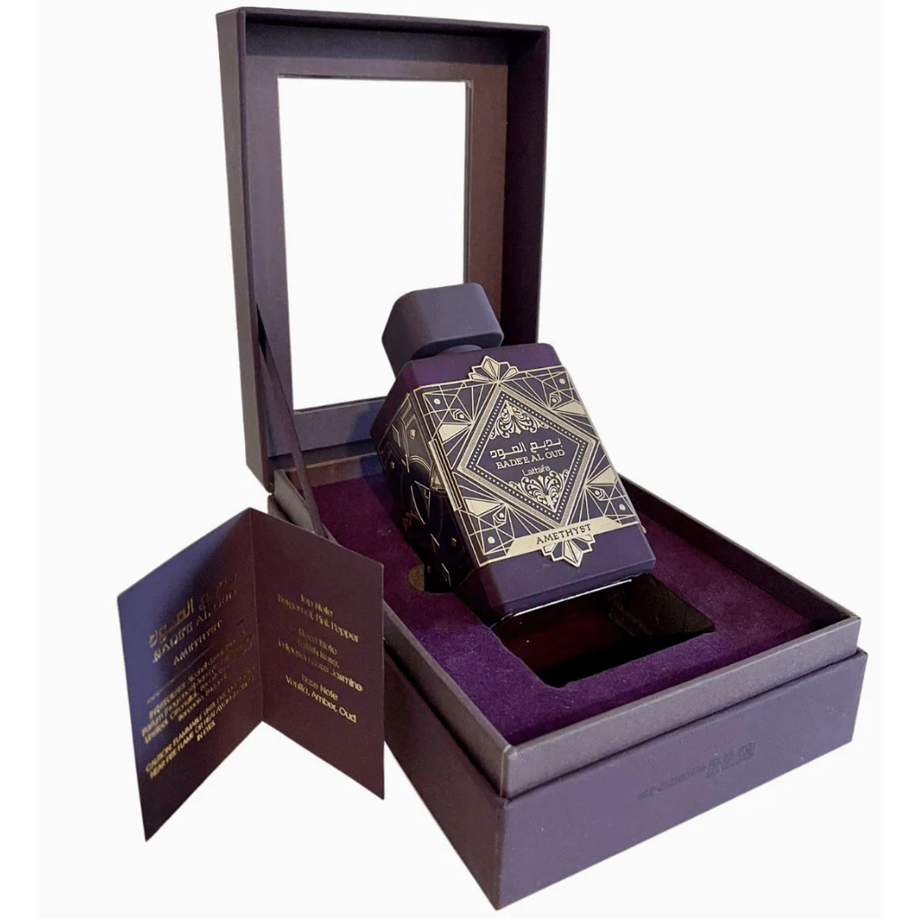 Badee Al Oud Amethyst EDP Spray - 100ML(3.4 oz) by Lattafa - Image 7