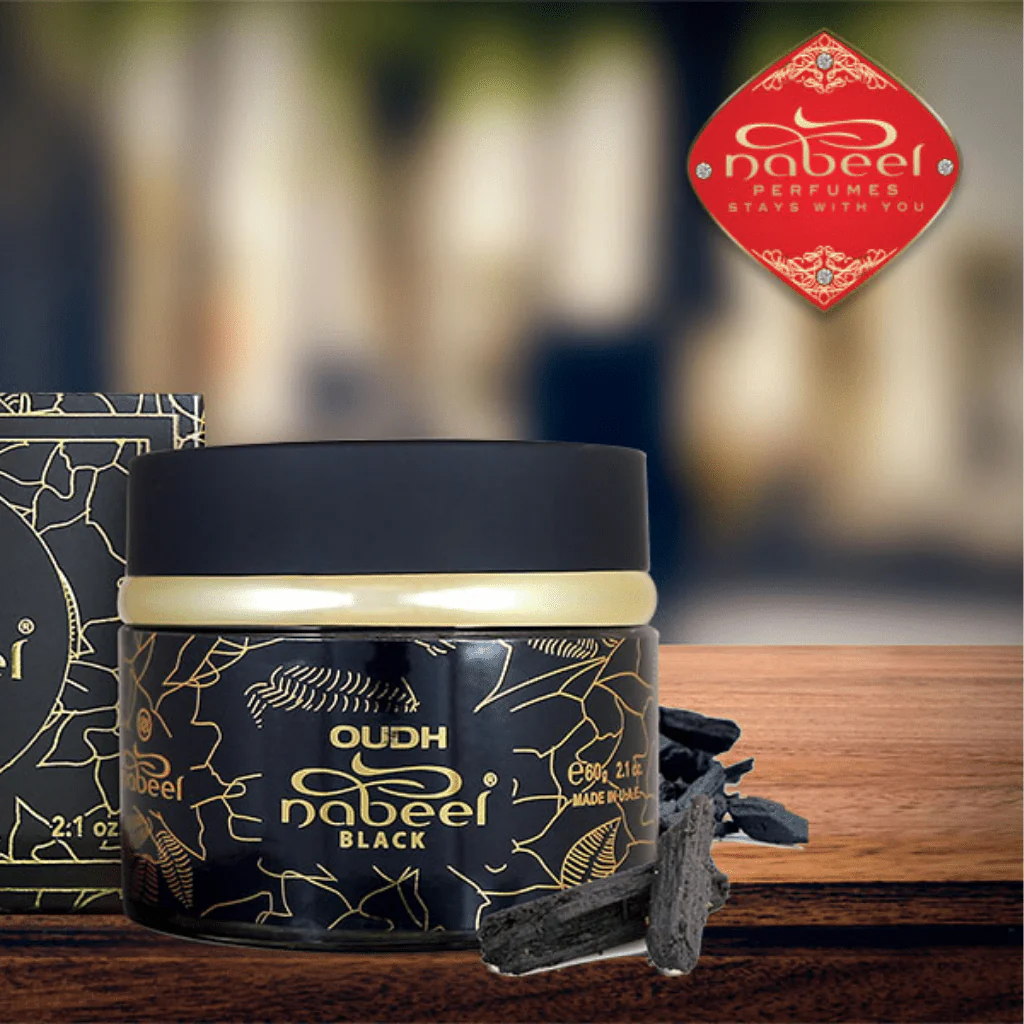 Bakhoor Oudh Nabeel Black - 60 GMS by Nabeel - Image 3
