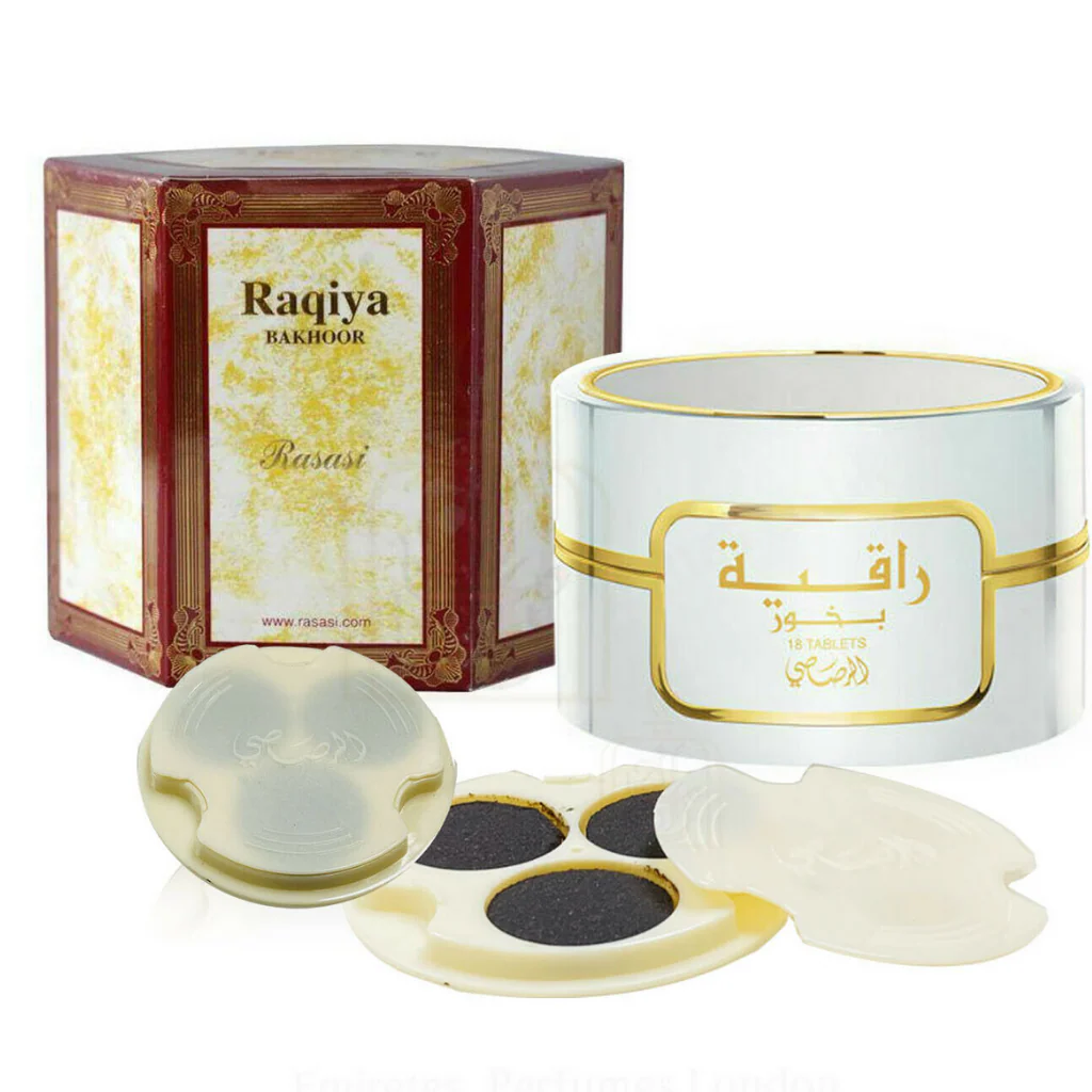Bakhoor Raqiya - 18 Tablets by Rasasi