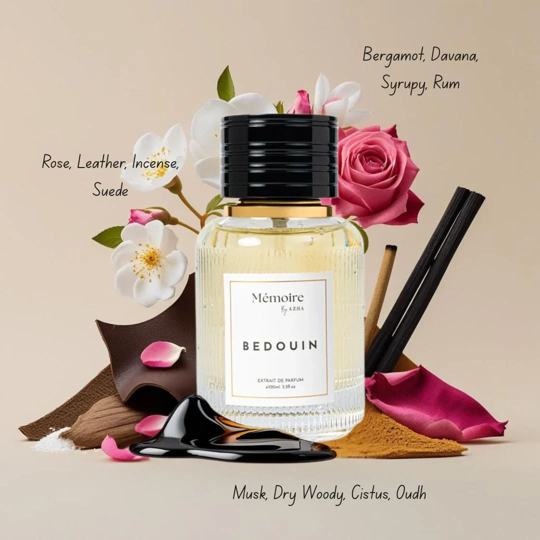Bedouin Extrait de Parfum Spray 100ml (3.3 Oz) - Memoire Collection by Azha - Image 3