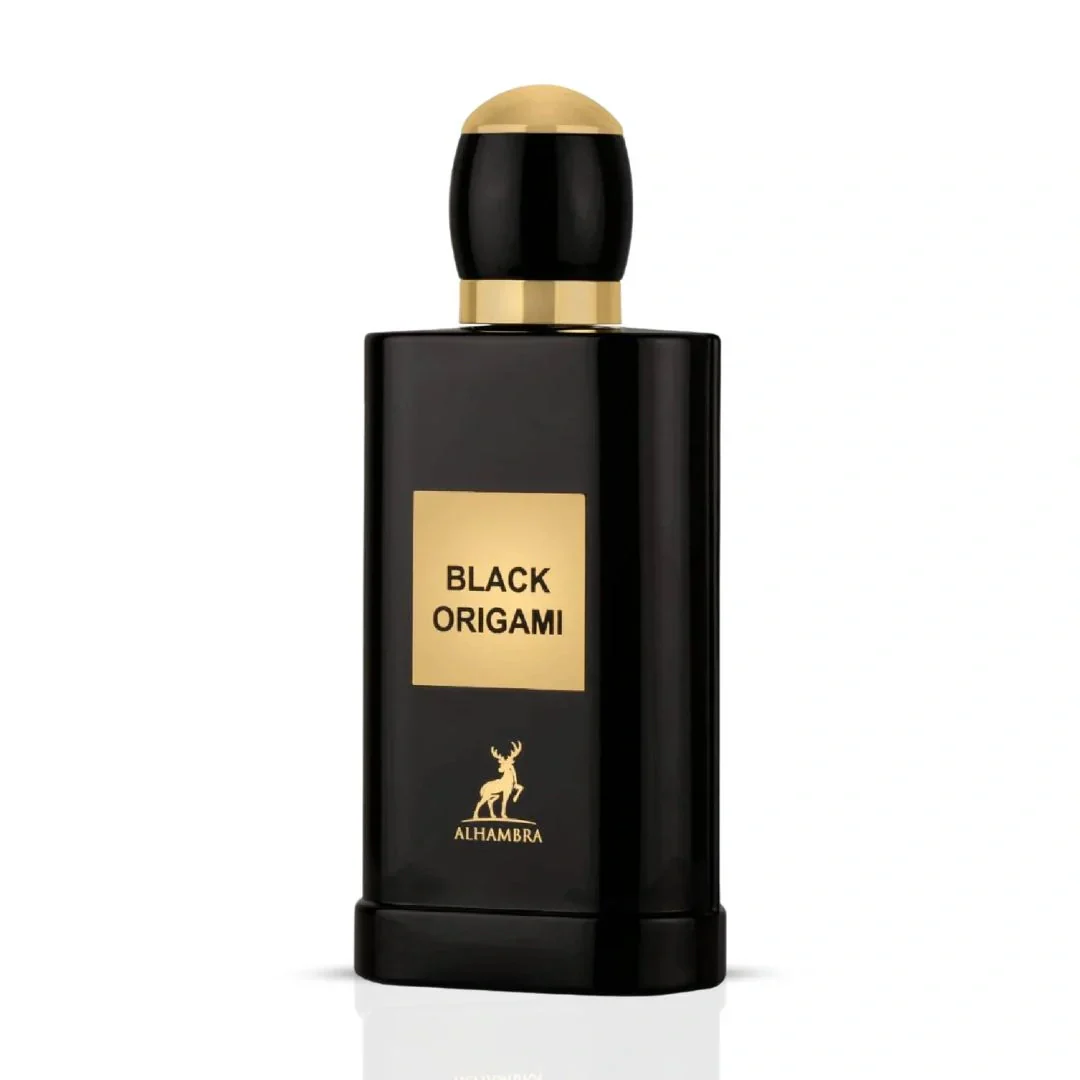 Black Origami Eau de Parfum Spray 100ml (3.4 oz) by Maison Alhambra - Image 3