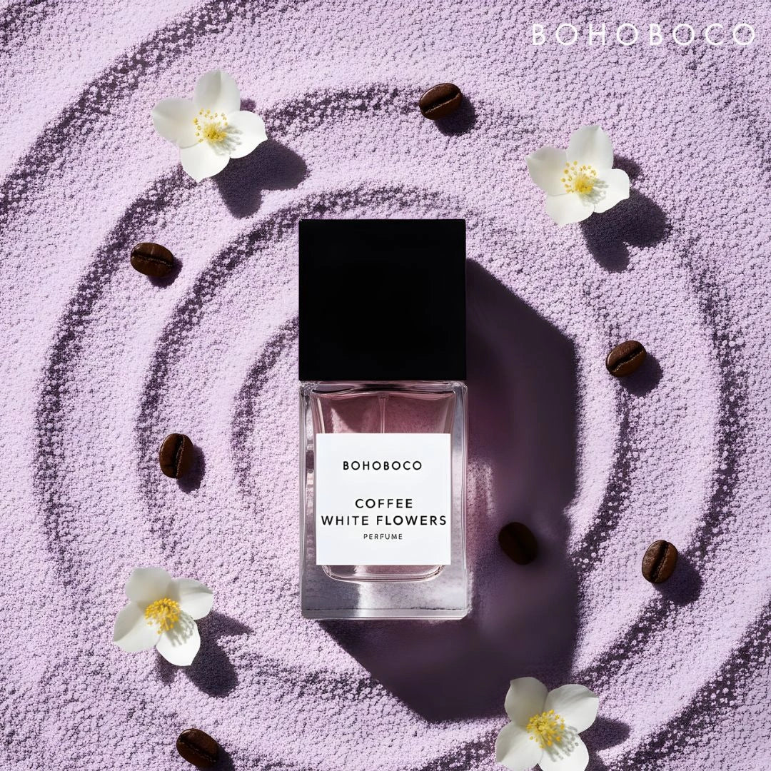 Coffee White Flowers Eau de Parfum Spray 50ml (1.7 fl oz) by Bohoboco - Image 5