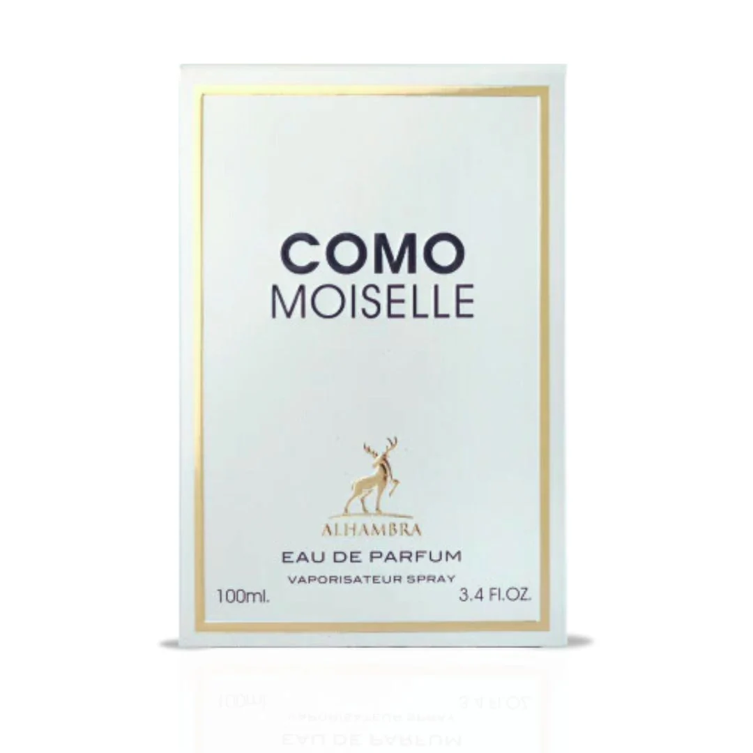 Como Moiselle Eau De Parfum Spray 100ML (3.4 OZ) By Maison Alhambra | A Luxurious Blend Of Bright Citrus, Elegant Florals & A Rich, Sensual Woody Base. - Image 3