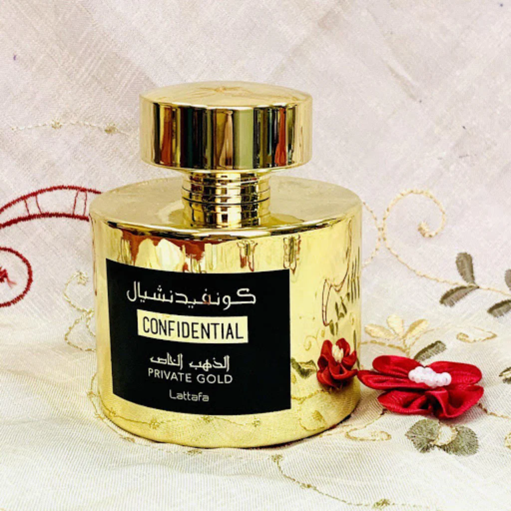 Confidential Private Gold EDP - 100ML (3.4oz) by Lattafa - Image 5