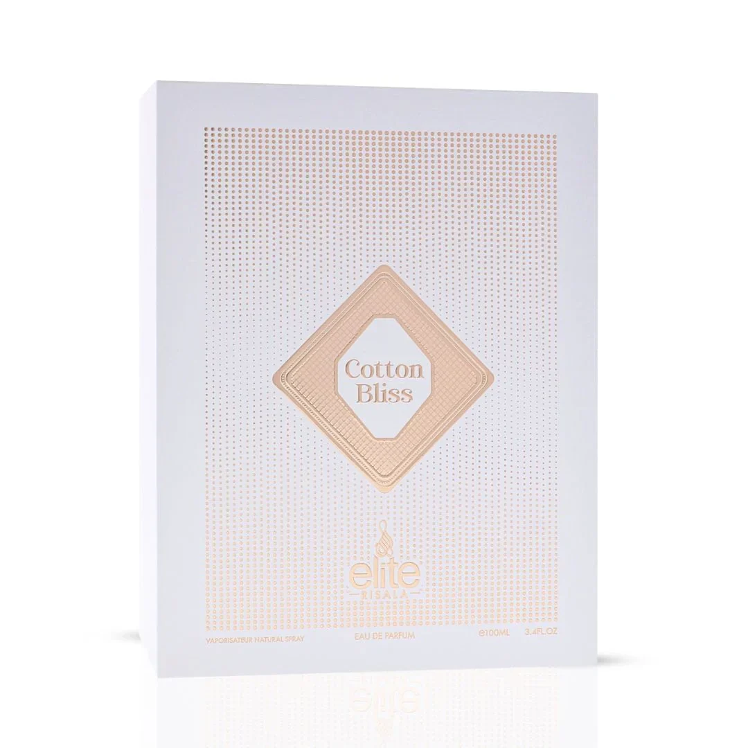 Cotton Bliss Eau de Parfum Spray 100ml (3.4 oz) by Elite Risala - Image 2