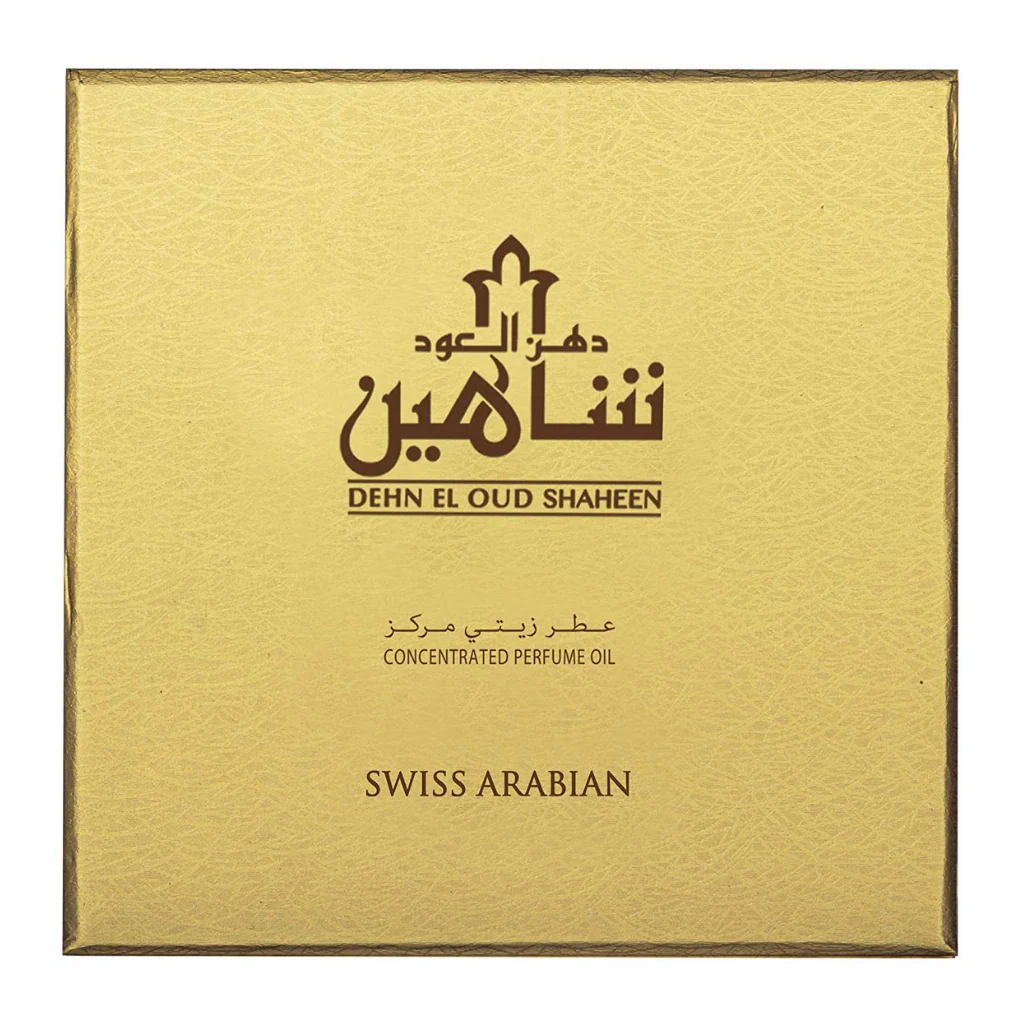 Dehn El Ood Shaheen Perfume Oil - 6 ML (0.2 oz) by Swiss Arabian - Image 3