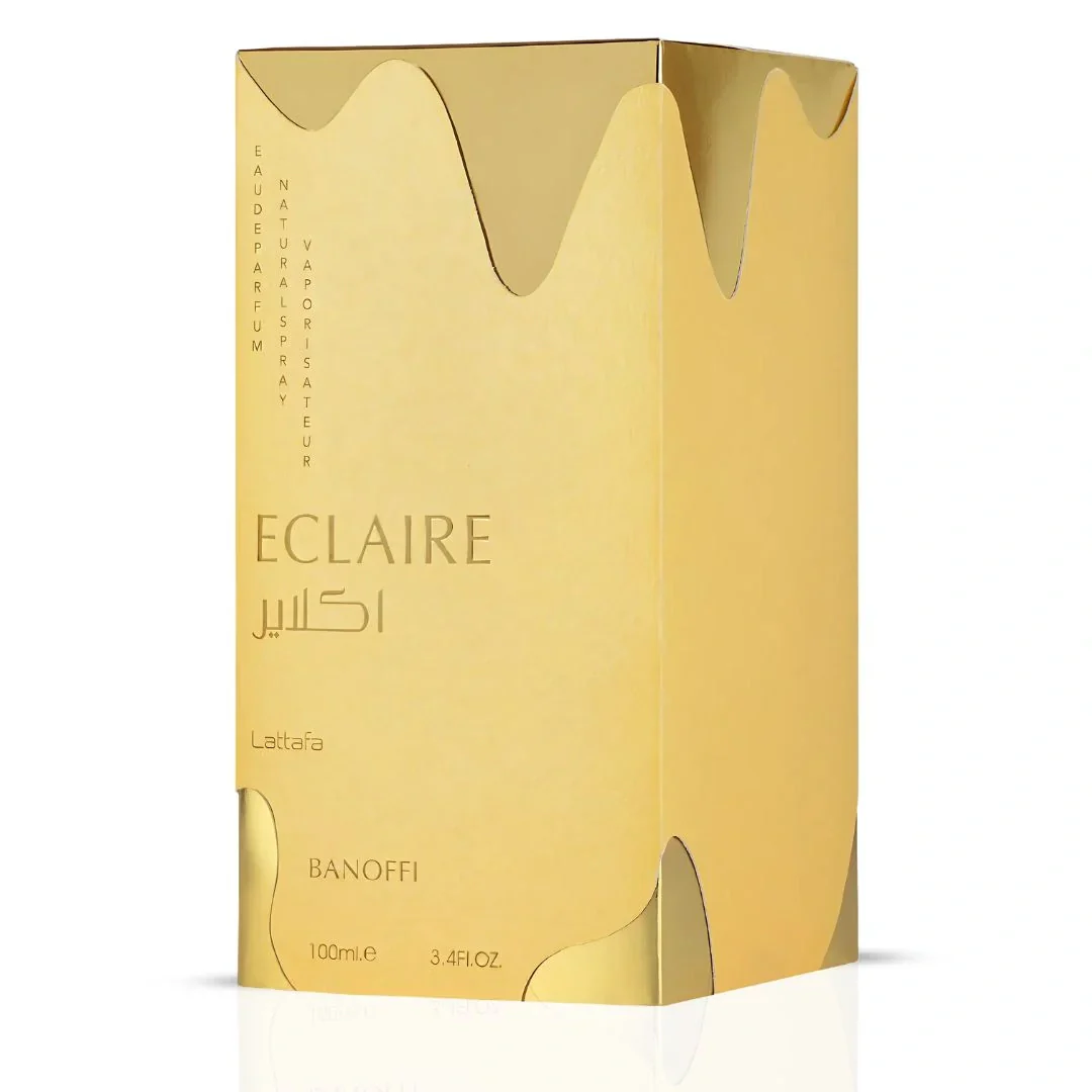 Eclaire Banoffi Eau de Parfum Spray 100ml (3.4 oz) by Lattafa - Image 2