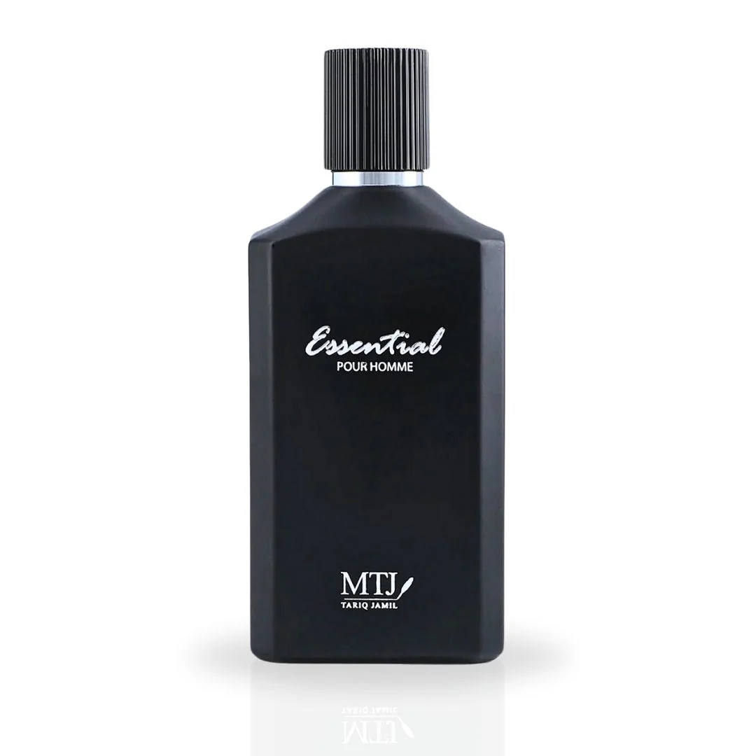 Essential Pour Homme EDP Spray 100ML (3.4OZ) by MTJ | Long Lasting, Spicy, Citrusy, Leathery, Luxurious Masculine Scent. - Image 2