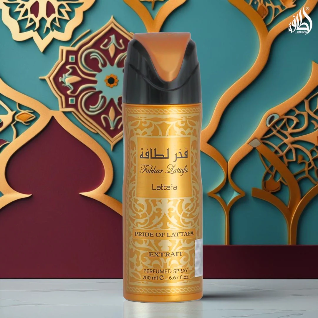 Fakhar Gold Extrait Deodorant 200ml (6.7 oz) by Lattafa - Image 4