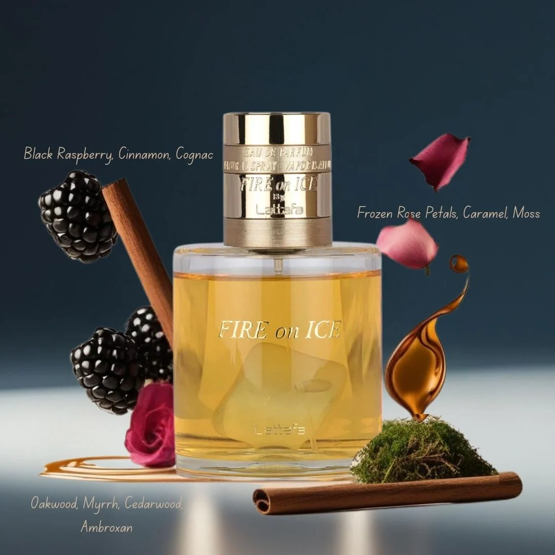 Fire On Ice Eau de Parfum Spray 110ml (3.71 oz) by Lattafa - Image 3