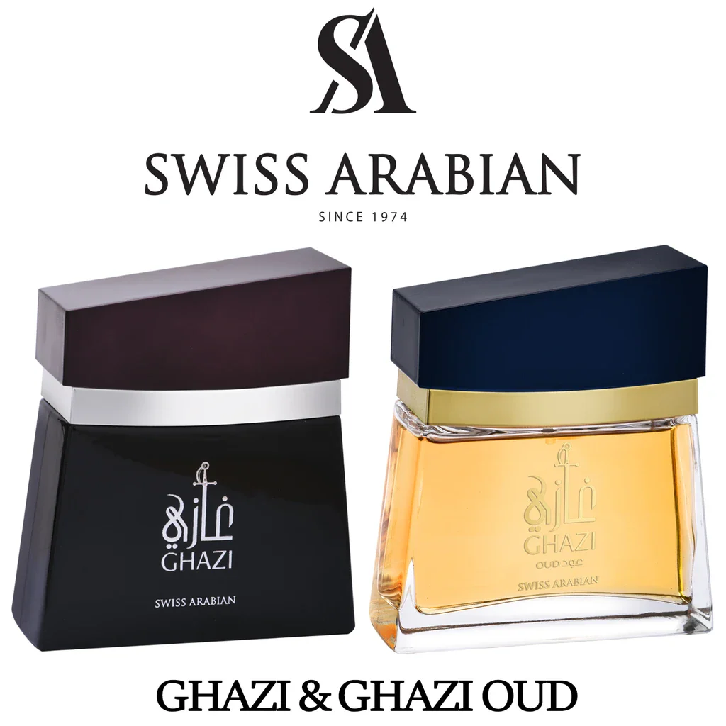 Ghazi Oud EDP for Men - 100 ML (3.4 oz) by Swiss Arabian - Image 4