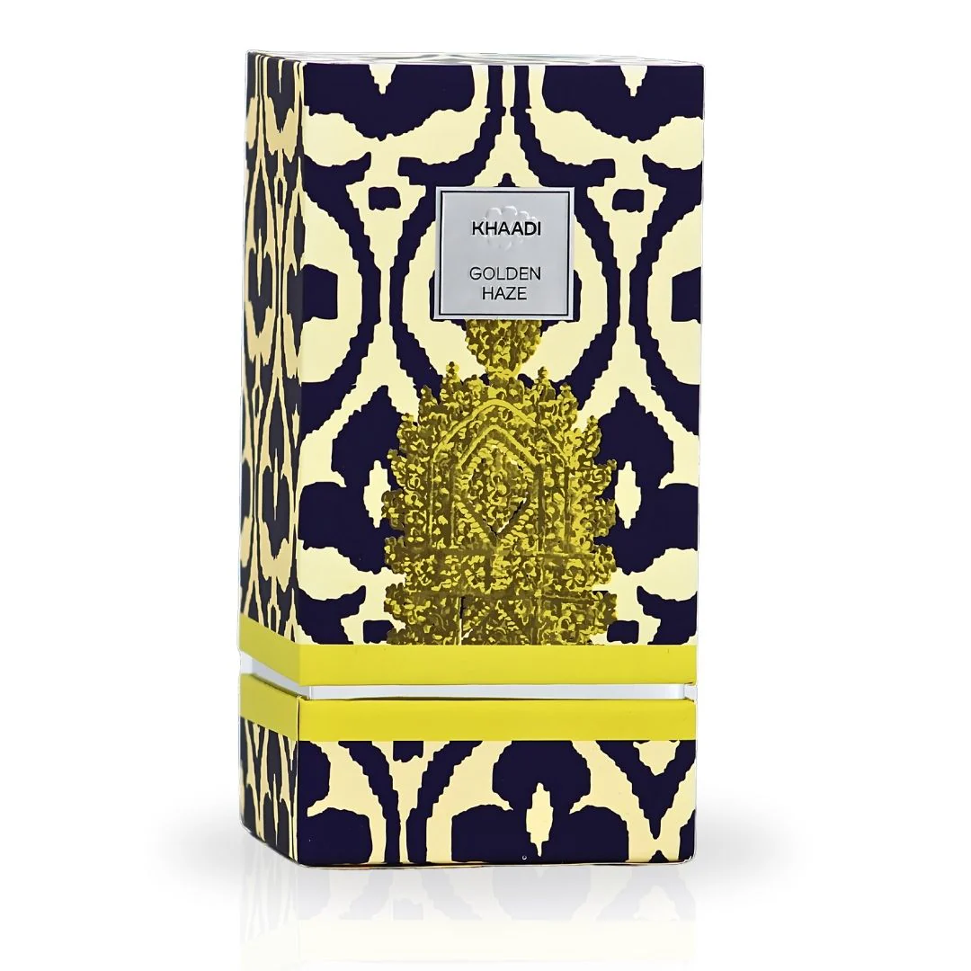 Golden Haze EDP Spray 100ML (3.4 OZ) by Khaadi | Long Lasting, Floral, Citrusy Warm Woody Perfumes. - Image 2