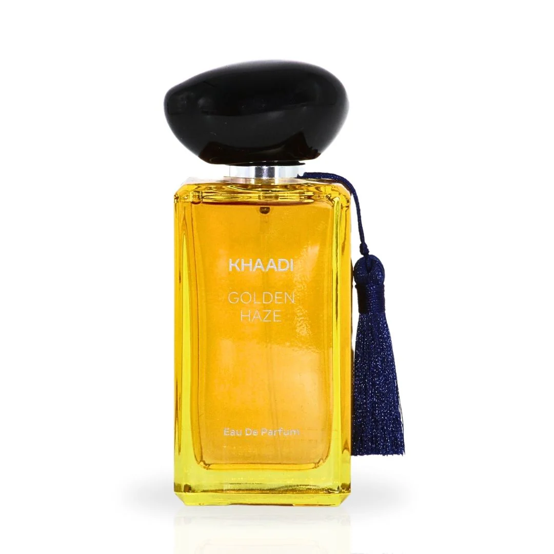Golden Haze EDP Spray 100ML (3.4 OZ) by Khaadi | Long Lasting, Floral, Citrusy Warm Woody Perfumes. - Image 3