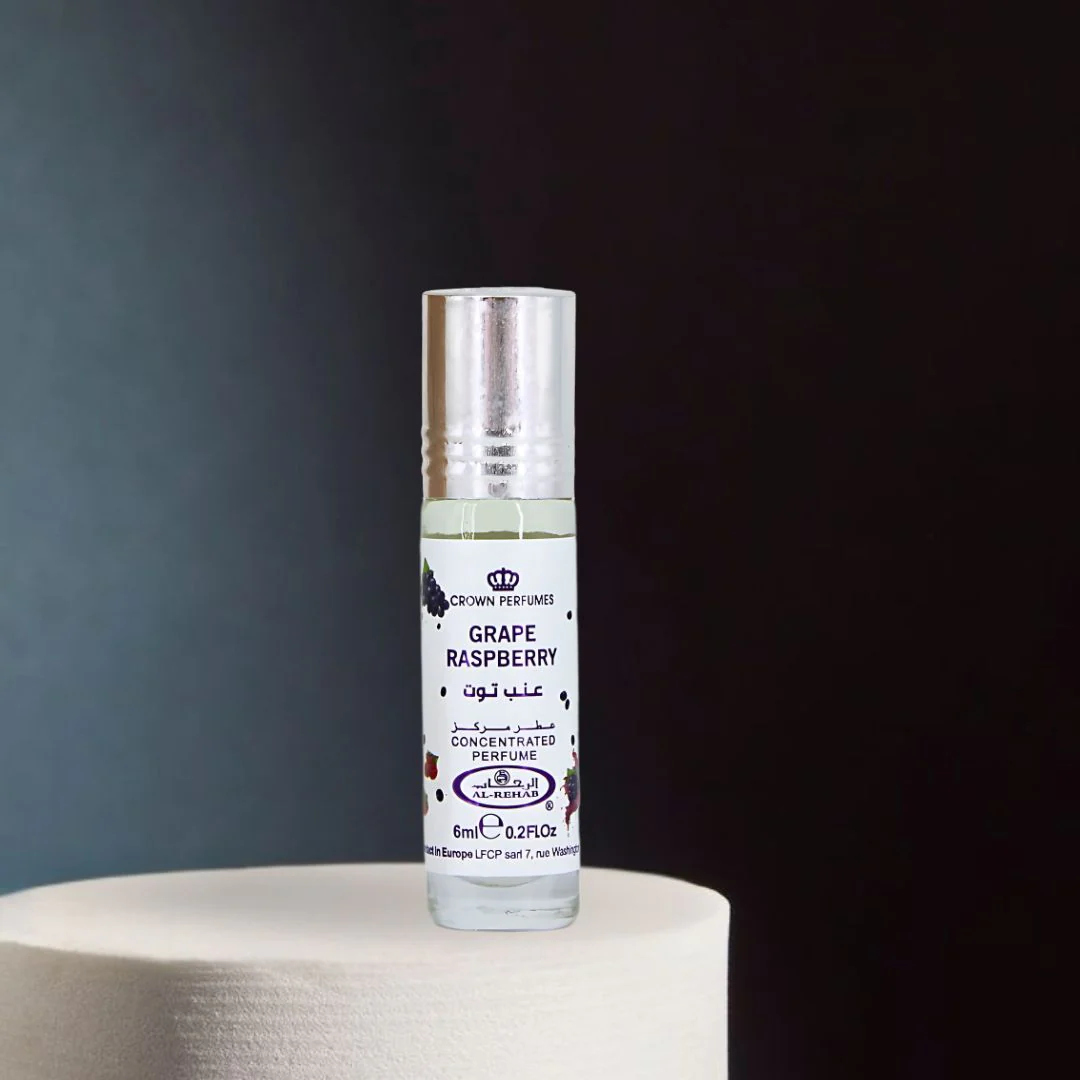 Grape Raspberry Perfume Oil CPO 6ML (0.2 OZ) By Al Rehab | Fruity, Floral, Sweet, Vibrant Fragrance. - Image 5