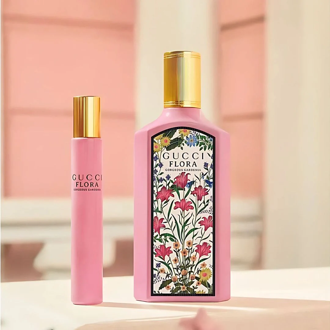 Gucci Flora Gorgeous Gardenia Travel Set (EDP Spray 3.3 Oz & EDP Spray 0.33 Oz) - Image 5