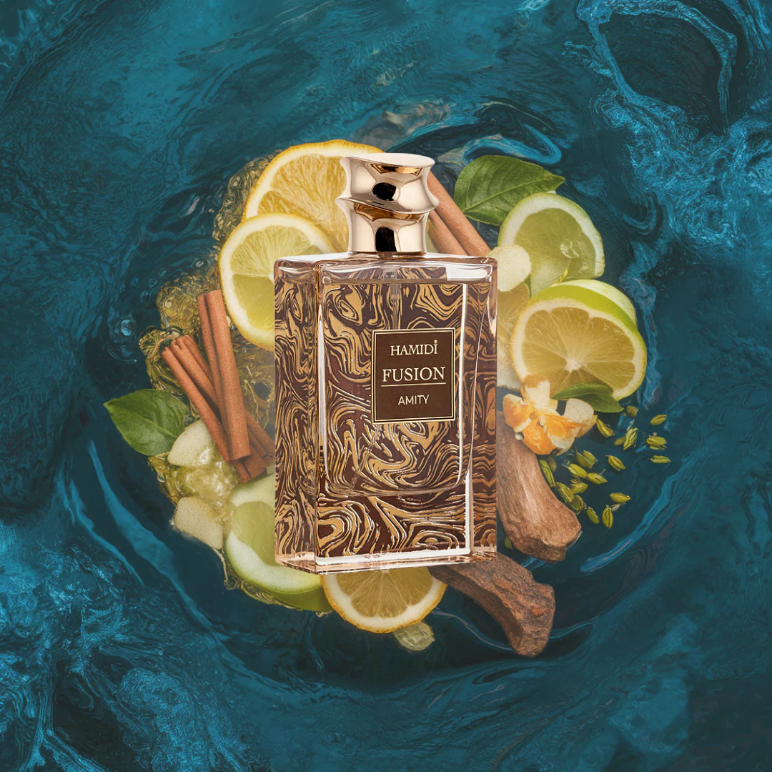 FUSION AMITY EDP Spray 85ML (2.8 OZ) By Hamidi | Experience The Impeccable Blend Of Citrus. - Image 4