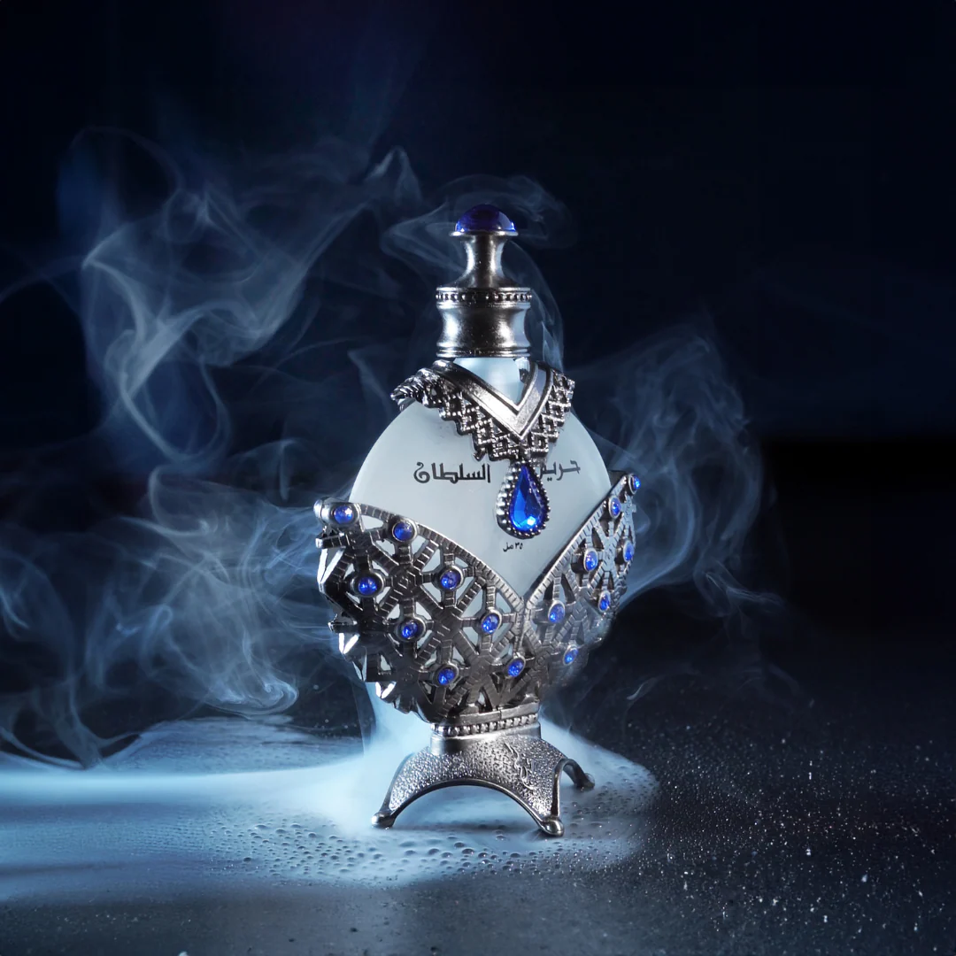 Hareem Al Sultan Blue Antique Perfume Oil CPO-35ML (1.18oz) BY KHADLAJ - Image 2
