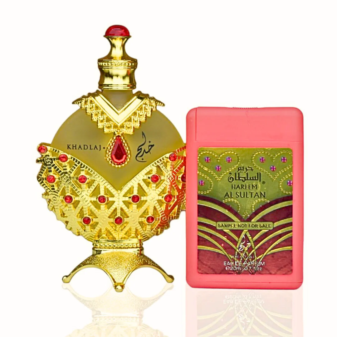 Hareem Al Sultan Gold CPO - 35ML (1.1 OZ) With Free Gift Spray EDP - 20ML (0.7 OZ) by Khadlaj - The Original - Image 2