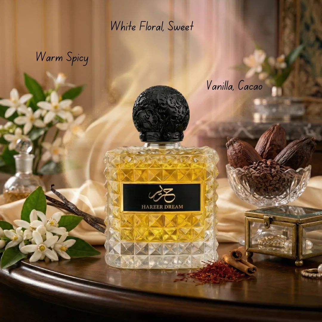 Hareer Dream Eau De Parfum Spray 100ml (3.4 oz) By Aura Fragrances - Image 4