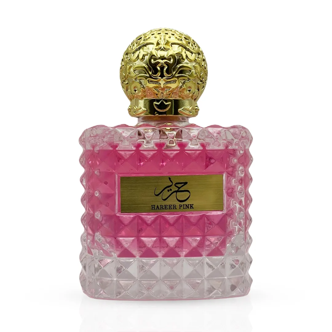 Hareer Pink Eau De Parfum Spray 100ml (3.4 oz) By Aura Fragrances - Image 3
