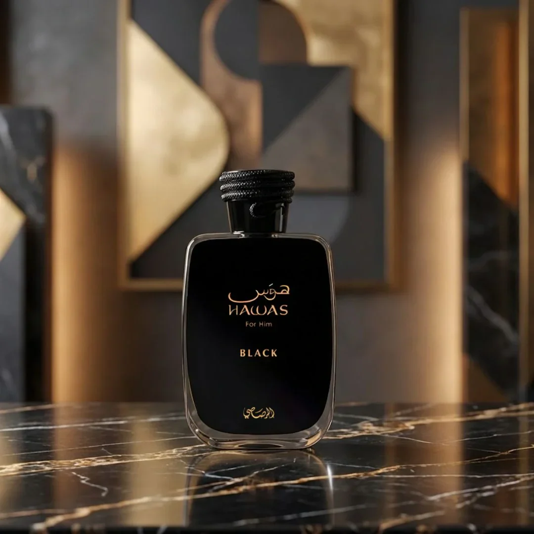 Hawas Black Eau de Parfum Spray 100ml (3.4 oz) by Rasasi - Image 5