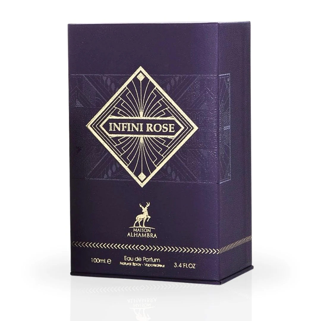 Infiniti Rose Eau De Parfum Spray 100ML (3.4 OZ) By Maison Alhambra - Image 4