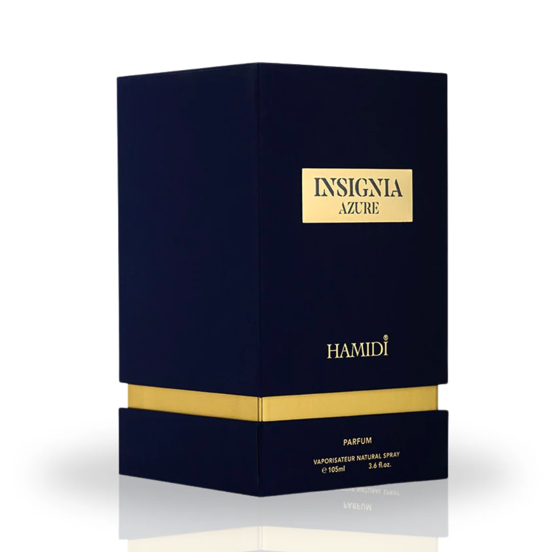 INSIGNIA AZURE EDP Spray 105ML (3.5 OZ) By Hamidi | A Long Lasting & Refreshing Unisex Fragrance. - Image 3