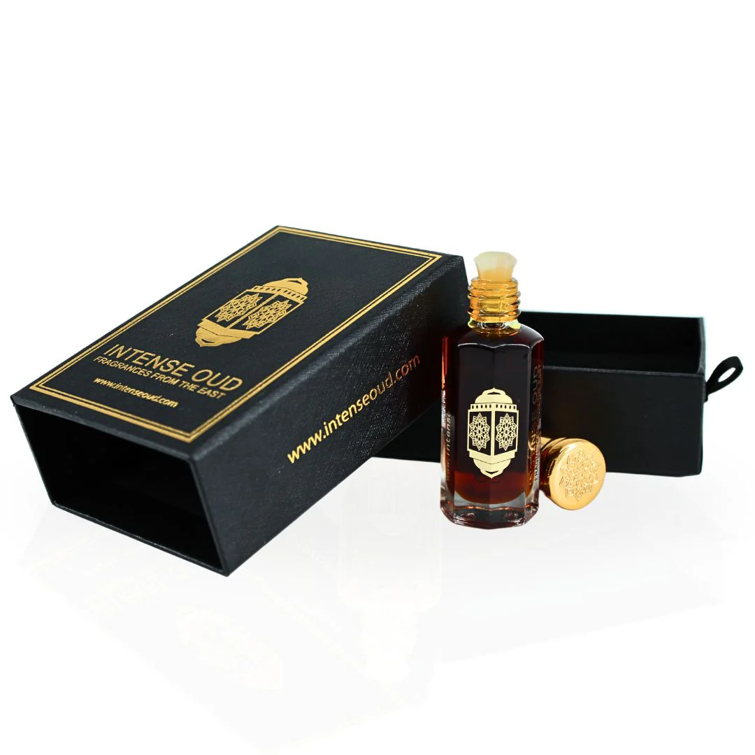 Mukhallat Al Zafran Perfume Oil 12ML (0.40 OZ) With Black Gift Box By Intense Oud | Long Lasting, Exotic, Spicy, Sweet Scent. - Image 5