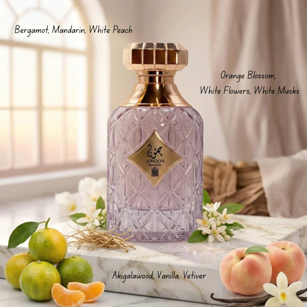 Junoon Romance Eau De Parfum Spray 100ml (3.4 oz) By Aura Fragrances - Image 4