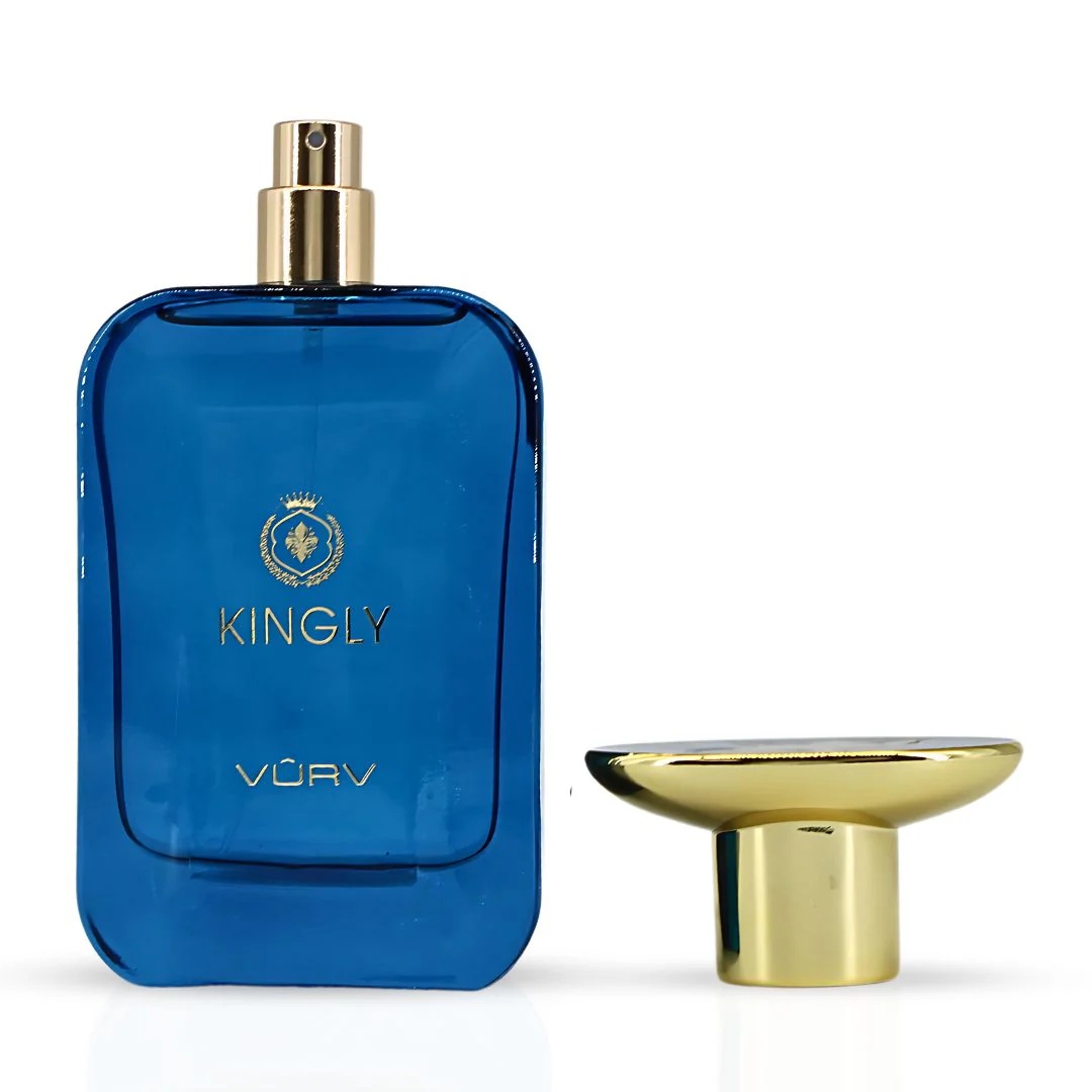 Kingly Eau De Parfum Spray For Men 100ML (3.4 OZ) By Vurv | Long Lasting, Citrusy, Woody & Warm Spicy Fragrance. - Image 4