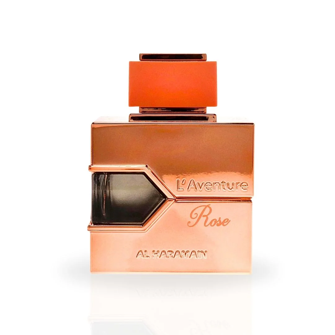 L'Aventure Rose EDP Spray 100ML (3.4 OZ) by Al Haramain | A Long Lasting & Exquisitely Romantic Blend of Freshness & Warmth. - Image 3