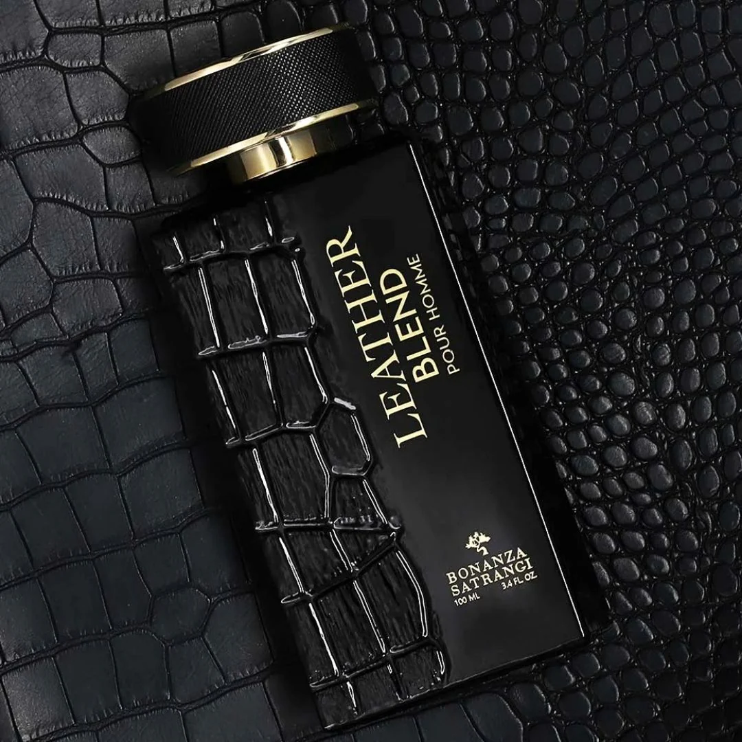 Leather Blend Pour Homme EDP Spray 100ML (3.4 OZ) by Bonanza Satrangi | Long Lasting, Exotic, Bold, Spicy, Luxurious Fragrances. - Image 5