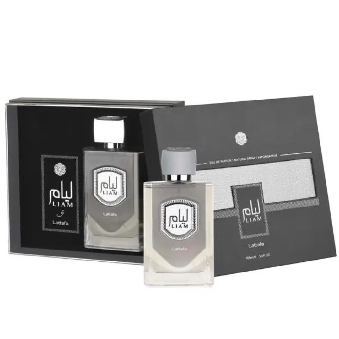 Liam Grey EDP Spray 100ML (3.4 OZ) by Lattafa - Image 3