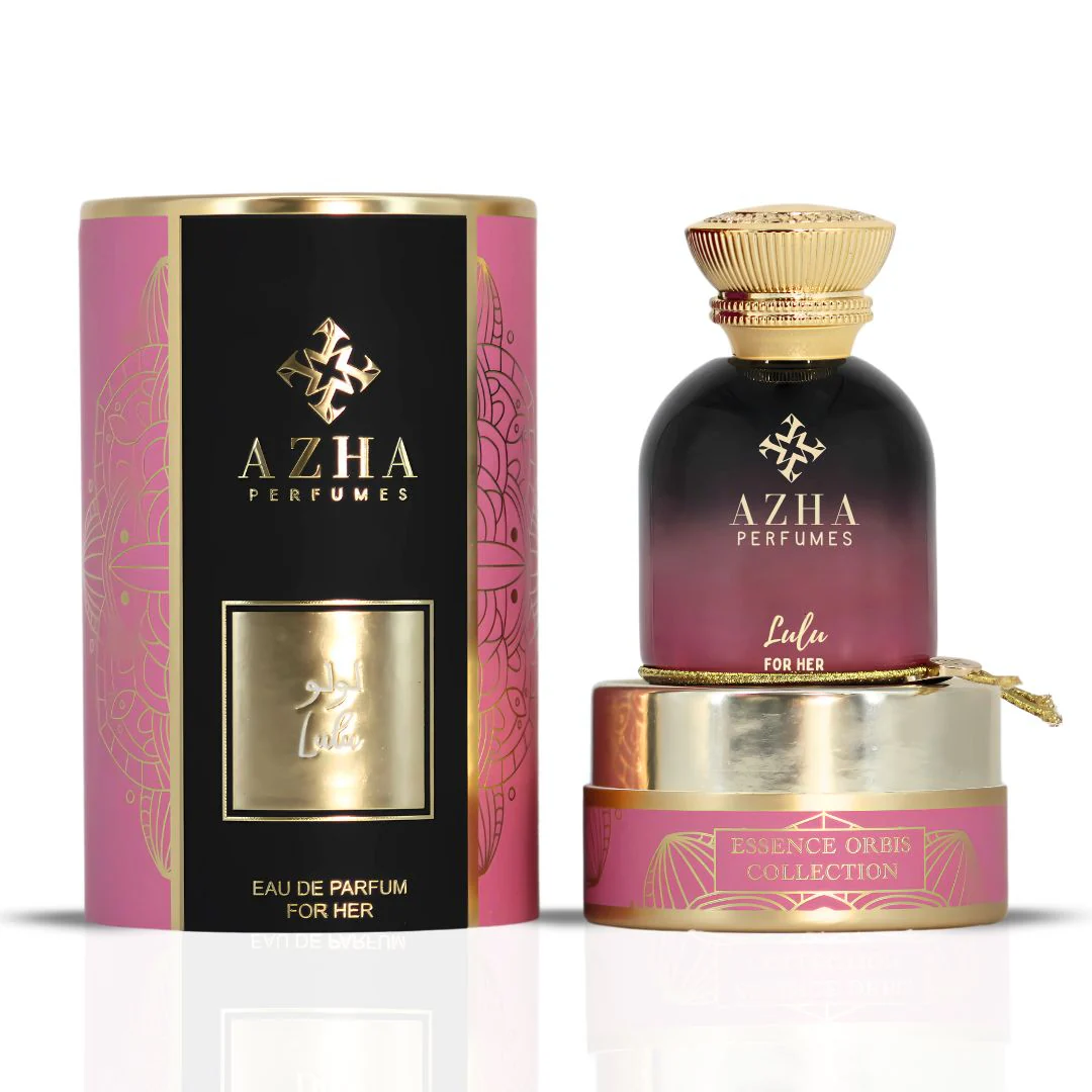 Lulu For Her Eau De Parfum Spray 100ML (3.4 OZ) by Azha | A Radiant Floral Bouquet, Wrapped in Soft Musk & Vanilla's Gentle Touch. - Image 4