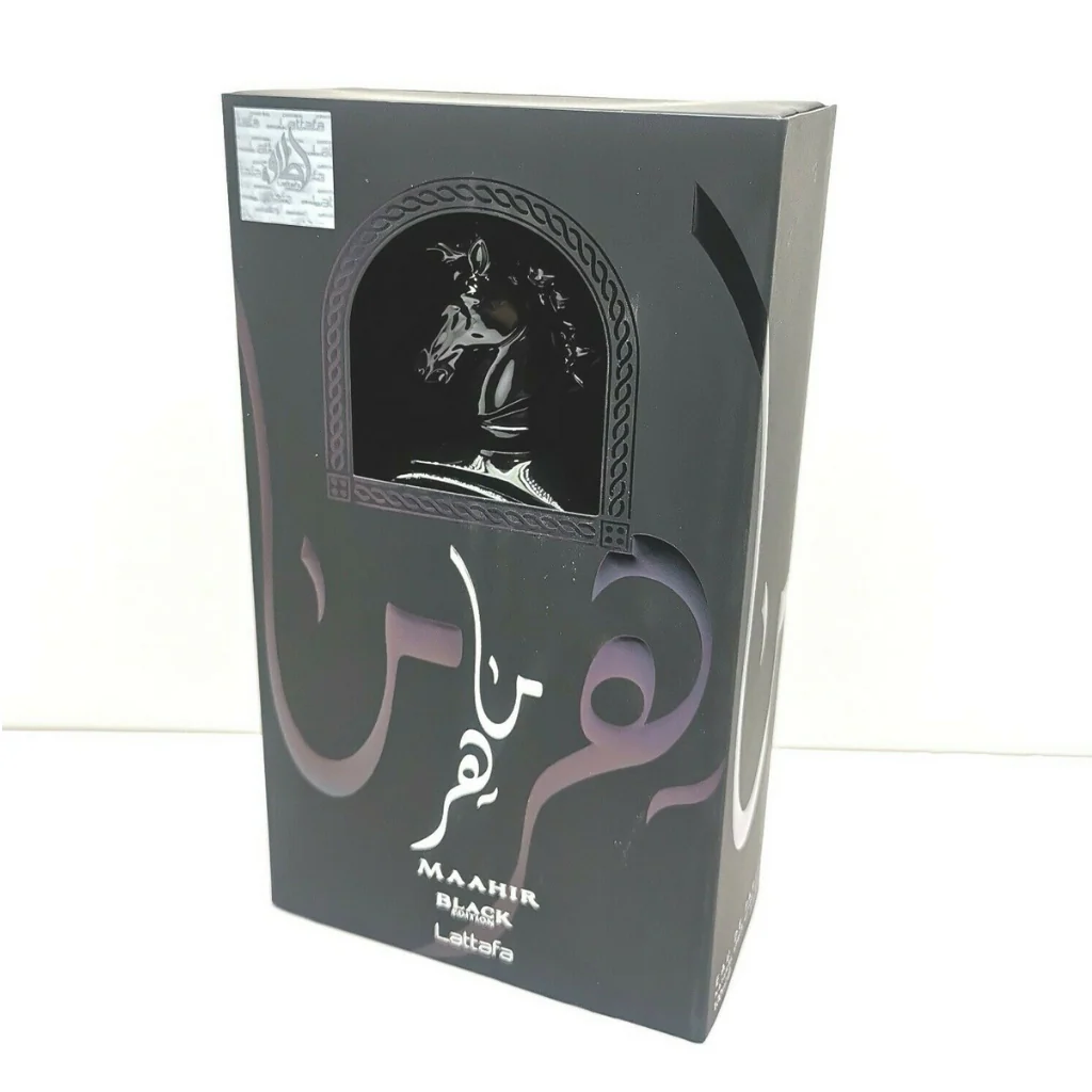 Maahir Black Edition EDP - 100ML (3.4 oz) by Lattafa - Image 6