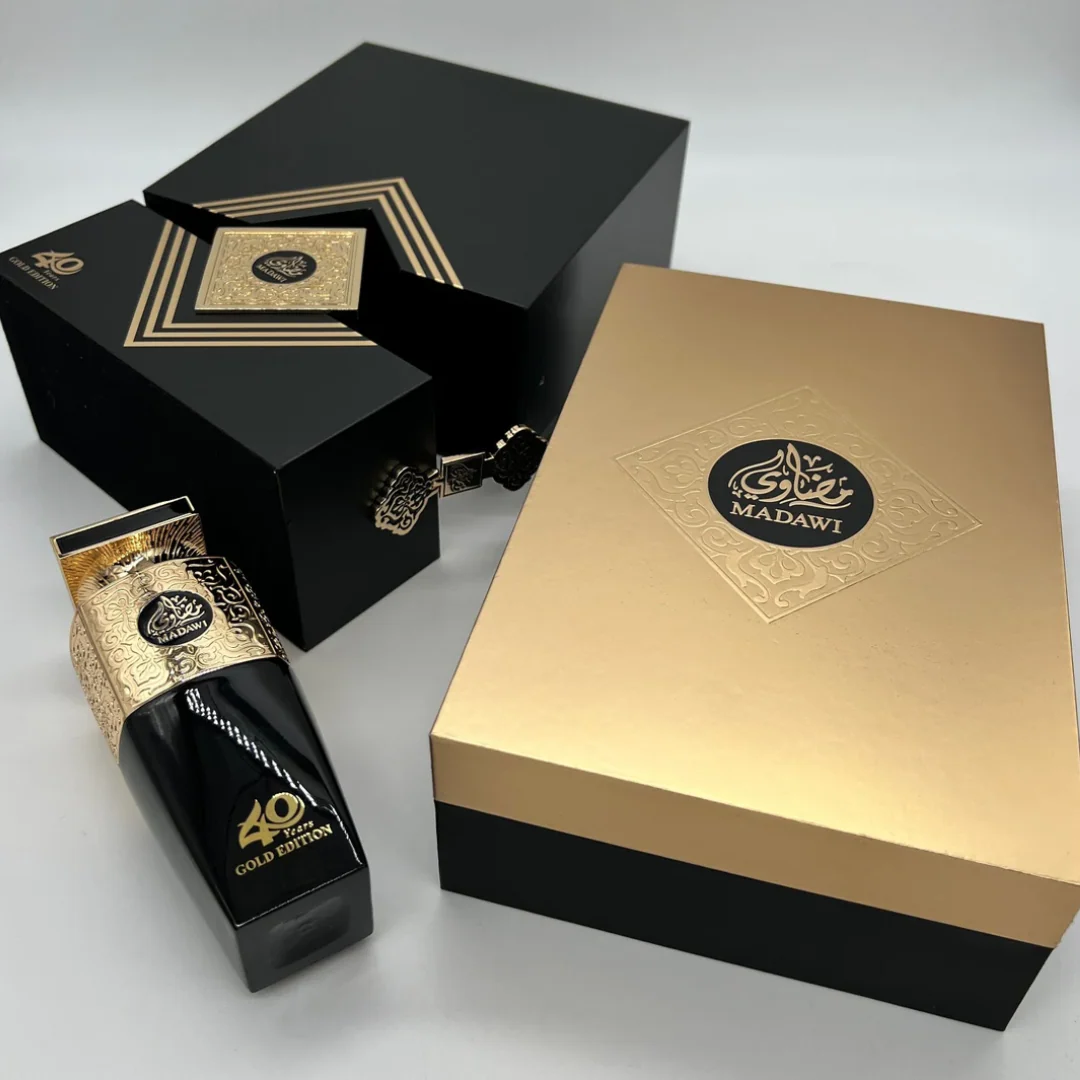 Madawi Gold Edition Unisex EDP- 100 ML (3.4 oz) by Arabian Oud - Image 4
