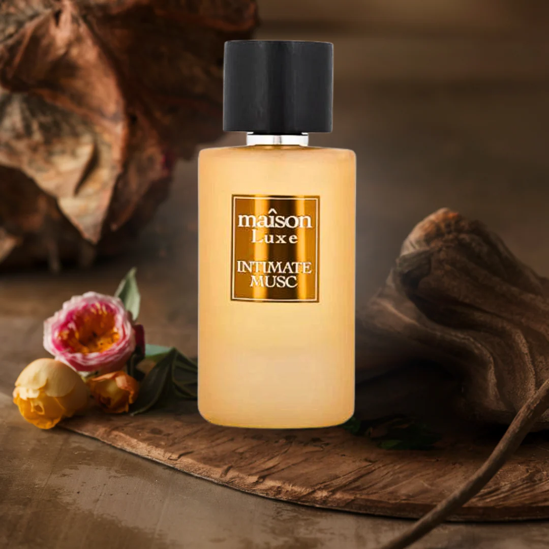 MAISON LUXE INTIMATE MUSC EDP Spray 110ML (3.8 OZ) By Hamidi | Experience The Timeless Allure Of Intimacy & Sophistication. - Image 5