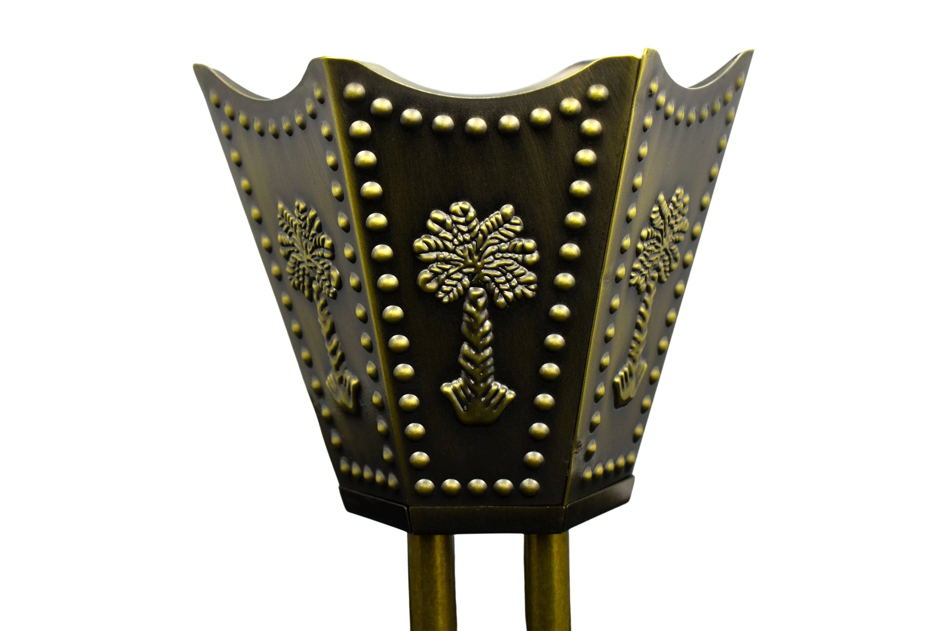 Metalic Studded Hexagon Shaped Electric Incense Bakhoor Burner by Intense Oud - Image 3