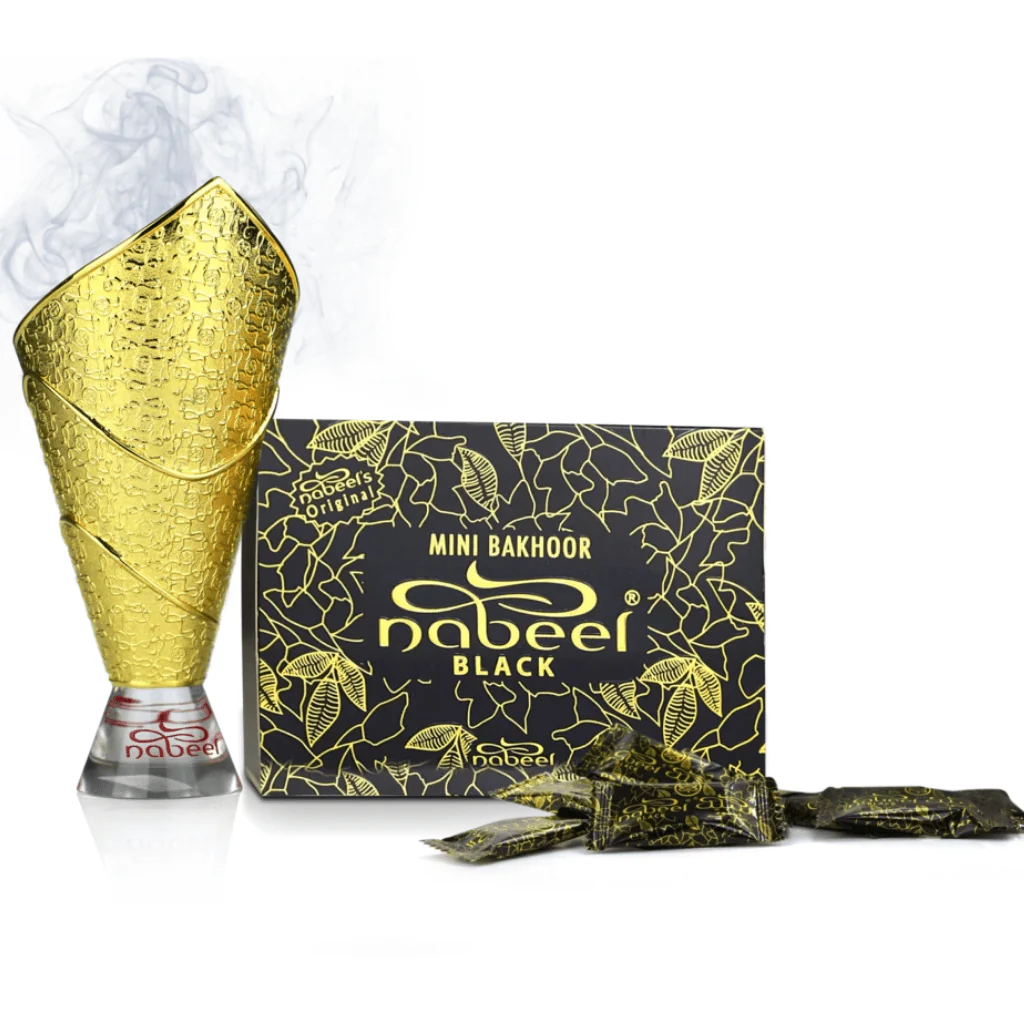Nabeel Black Mini Bakhoor - 3x36 GMS by Nabeel - Image 2